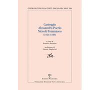 Carteggio Alessandro Poerio Niccolò Tommaseo (1834-1848) - - 2025