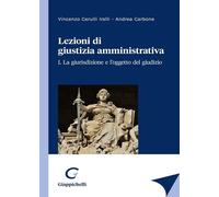 Libri Cerulli Irelli Vincenzo / Andrea Carbone - Lezioni Di Giustizia Amministra