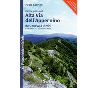 Libri Cervigni Paolo - Carte E Guida Dell'Alta Via Dell'Appennino Da Genova A Ri