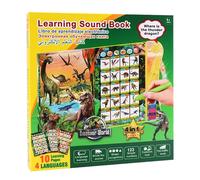 Libri Che parlano per I Piccoli - Libri audio portatili, Libri di racconti interattivi | Libri bilingue di Suono in Spagnolo, Inglese, Arabo, Russo, Apprendimento Musicale Giocattoli di pl