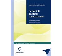 Libri Cicconetti Stefano Maria - Lezioni Di Giustizia Costituzionale