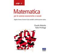 Libri Claudio Mattalia / Fabio Privileggi - Matematica Per Le Scienze Economiche