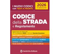 Libri Codice Della Strada E Regolamento 2026 Con Testi A Fronte, Aggiornato Al D