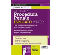 Libri Codice Di Procedura Penale. Esplicato Minor. Con APP CODICI SIMONE Per Un