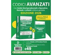 Libri Codice Penale E Di Procedura Penale Avanzato 2026 Con Guide Applicative, F