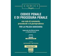 Libri Codice Penale E Di Procedura Penale Per La Polizia Giudiziaria. Con Note D