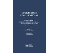Codici E Leggi Penali Vaticane. Codice Penale, Codice Di Procedura Penale E Legg