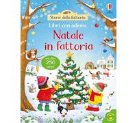 Libri con adesivi - a partire da 3 anni: Natale in fattoria