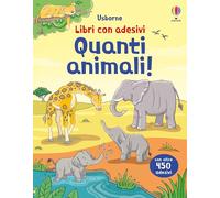 Libri con adesivi a partire da 3 anni - Quanti animali!