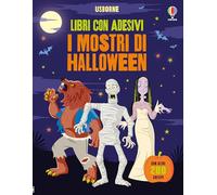 Libri con adesivi a partire da 5 anni - Mostri di Halloween