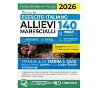 Libri Concorso 140 Allievi Marescialli Esercito Italiano. Manuale Di Teoria E Qu