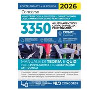 Libri Concorso 3350 Allievi Agenti Del Corpo Di Polizia Penitenziaria. Manuale D
