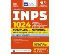 Libri Concorso INPS 2026 1695 Funzionari PECS. Eserciziario Dei Quiz Ufficiali B