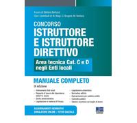 Libri Concorso Istruttore E Istruttore Direttivo. Area Tecnica Cat. C E D Negli