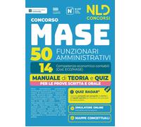Libri Concorso MASE 50 Posti 14 Funzionari Amministrativi Con Competenze Economi