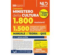 Libri Concorso Ministero Della Cultura 1800 Posti. Profilo 1.500 Assistenti Per
