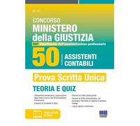 Libri Concorso Ministero Della Giustizia. 50 Assistenti Contabili Per Il DAP (Di