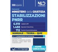 Libri Concorso Ministero Della Giustizia Stabilizzazioni PNRR Per 6.919 Addetti