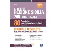 Libri Concorso Regione Sicilia. 200 Funzionari E 80 Specialisti (Codice SAC). Ma