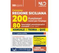 Libri Concorso Regione Sicilia 200 Funzionari. Manuale Per 80 Specialisti Ammini