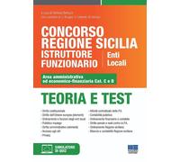 Libri Concorso Regione Sicilia Istruttore Funzionario Enti Locali. Area Amminist