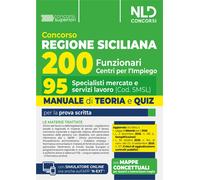 Libri Concorso Regione Sicilia Per 200 Funzionari. Manuale Per Il Profilo Di 95