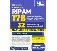 Libri Concorso RIPAM 178 Funzionari Dei Piccoli Comuni. 32 Funzionari Con Compet