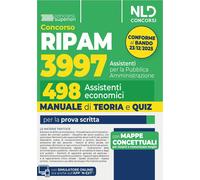 Libri Concorso Ripam 3997 Posti, Profilo Per 498 Assistenti Economici. Manuale D