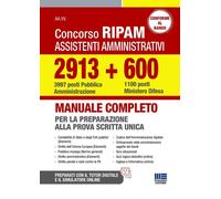 Libri Concorso RIPAM Assistenti Amministrativi 2913 (3997 Posti Pubblica Amminis