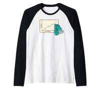 Libri correlati al Grafico della Felicità Cute Bibliophile - TFS Maglia con Maniche Raglan