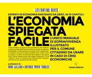 Libri Costantino Rover - L'economia spiegata facile - 2019