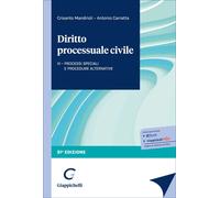 Libri Crisanto Mandrioli / Antonio Carratta - Diritto Processuale Civile. Proces