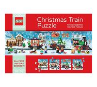 libri cronaca lego® Puzzle del treno di Natale 4x100 pezzi 1 St