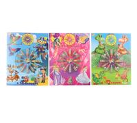 Libri da colorare A4 con pastelli a cera Pirati, Dinosauri e Principesse