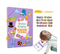 Libri da colorare ad acqua riutilizzabili, con effetto di rivelazione, per l'apprendimento educativo, magico, attività di rivelazione 'acqua riutilizzabile per l'apprendimento educativo, con volte