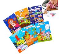 Libri da colorare alla rinfusa per,Libri da colorare per sfusi - 6 pezzi Libri da colorare per le vacanze | Giocattolo da colorare per, Libri da colorare per l'interazione genitore-figlio, educatio
