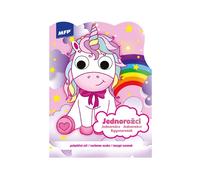 Libri da colorare con unicorni con occhi mobili