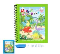 Libri da colorare d'acqua riutilizzabili - Doodle Educational Doodle Drawing Toy per divertimento creativo in età prescolare | Dipingi con libri, giocattolo, incoraggia i giocattoli divertenti, diping