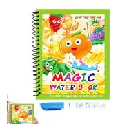 Libri da colorare d'acqua riutilizzabili - Doodle Educational Doodle Drawing Toy per divertimento creativo in età prescolare | Dipingi con libri, giocattolo, incoraggia i giocattoli divertenti, diping