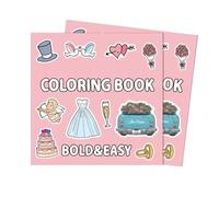 Libri Da Colorare Per Bambini A Tema Matrimonio,Graffiti Per Intrattenimento,40 Fogli Di Attività Per Bambini Per Il Matrimonio | Per Tavolo Per Celebrazioni Stagionali Per Natale Per Ragazze Per Raga