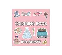Libri Da Colorare Per Bambini A Tema Matrimonio, Il Giocattolo Da Colorare Per L'Intrattenimento, 40 Pagine Di Attività Per Bambini Per Il Matrimonio, Per Celebrazione Stagionale Di Natale Tavolo Raga