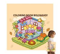 Libri da colorare - Pittura ad | Attività di viaggio per bambini e bambini che includono disegni terapeutici per ispirare la pace e il relax ai libri da colorare dall'interazione dello