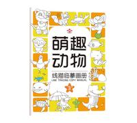 Libri Da Tracciare Per Bambini - Libri Pratica Scrittura Controllo Penna - Carta Disegno Cartone Animato Colorazione Giocattolo Educativo Per Casa Compleanno Prescolare
