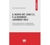 Il nuovo art. 2086 C.C. e la Business Judgment Rule