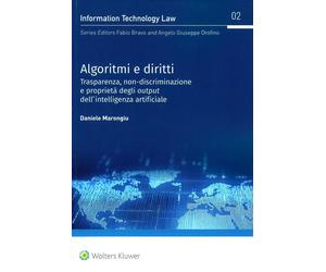 Libri Daniele Marongiu - Algoritmi E Diritti. Trasparenza, Non-Discriminazione E
