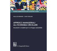 Libri De Bernardi Paola / Forliano Canio - Approcci Manageriali All'economia Cir