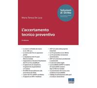Libri De Luca Maria Teresa - L' Accertamento Tecnico Preventivo
