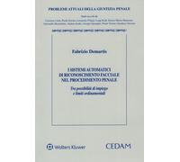 Libri De Martis Fabrizio - I Sistemi Automatici Di Riconoscimento Facciale Nel P