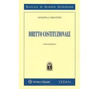 Libri De Vergottini Giuseppe - Diritto Costituzionale
