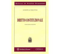 Libri De Vergottini Giuseppe - Diritto Costituzionale